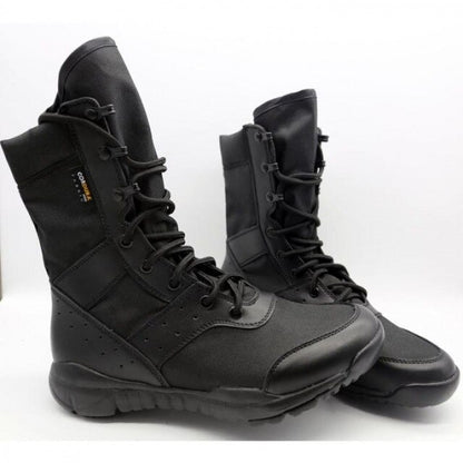 Mens Waterproof Lace Up Tactical Boots