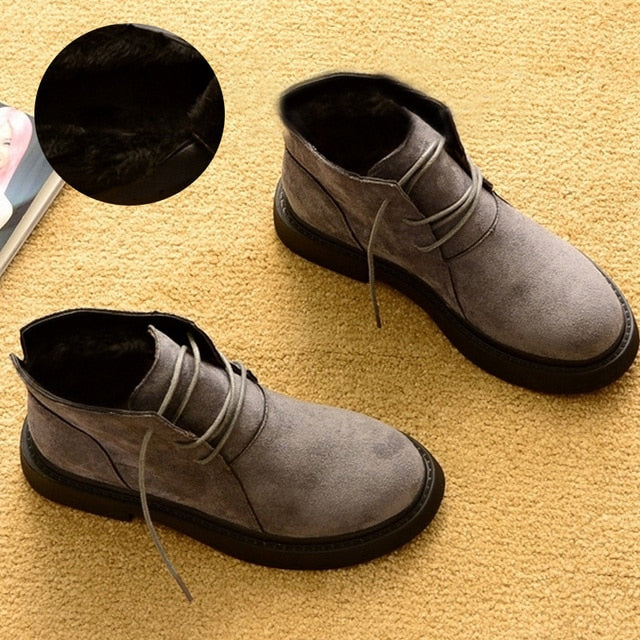 Womens Casual Comfortable Ankle Boots