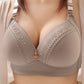 Full Cover Cup Adjustable U-Shaped Back Plus Size Women's Bra
