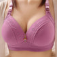 Full Cover Cup Adjustable U-Shaped Back Plus Size Women's Bra