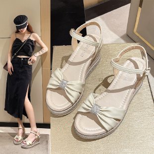 Women's Platform Heel Open Toe Sandals