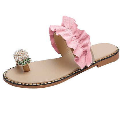 Hot Summer Style One Finger Open Toe Women Slipper