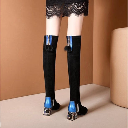 Women Creative Knee High Boots