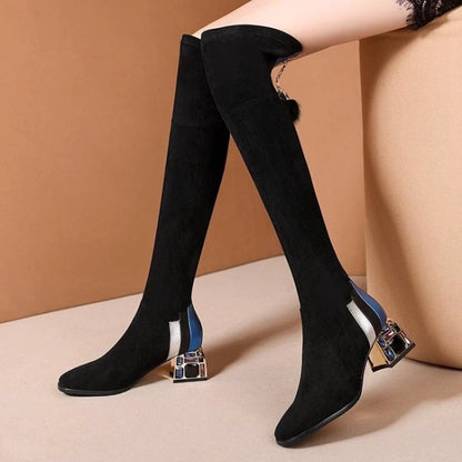 Women Creative Knee High Boots