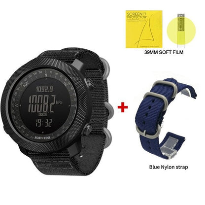 Running Swimming Altimeter Barometer Compass Multi Functional Waterproof Smartwatches