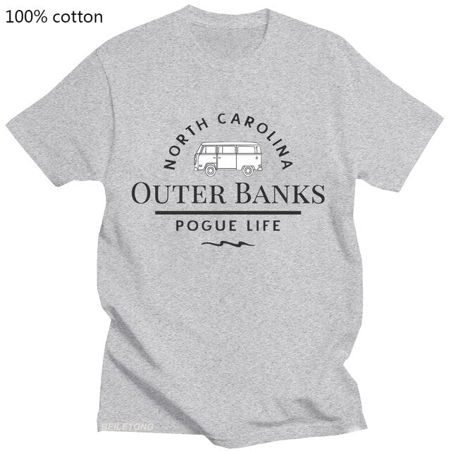 North Carolina Outer Banks Cotton Women Graphic T-Shirt