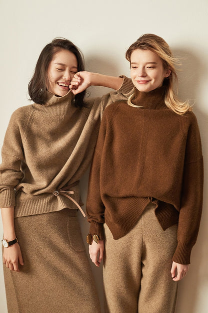 Women's Loose Fit Knit Winter Oversized Sweaters