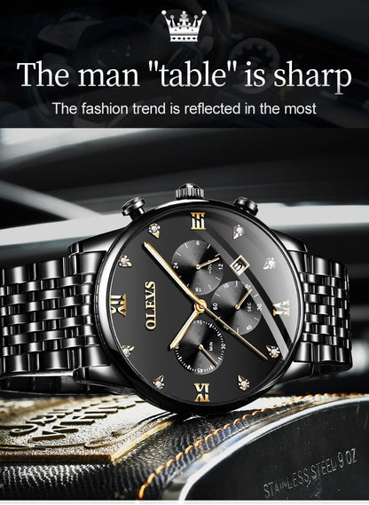 Mens Charismatic Design Classic Luxury Analog Watches