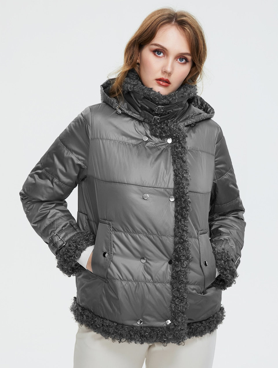New Winter Collection Double Breasted Warmy Cool Coats For Women