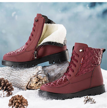 New Keep Warm Waterproof Women Snow Boots