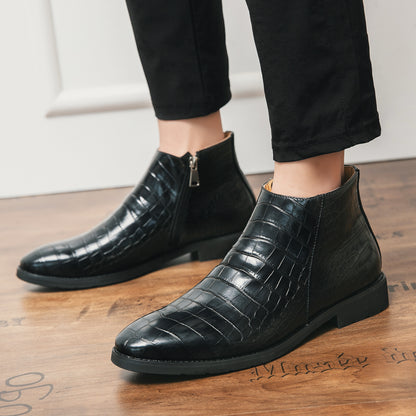 Autumn Winter Casual Men's Chelsea Ankle Boots