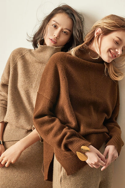 Women's Loose Fit Knit Winter Oversized Sweaters