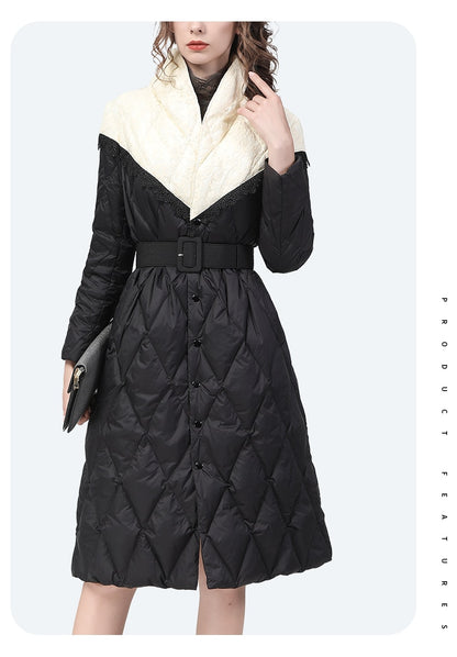 Stand Collar Long Winter Coats