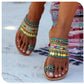 New Summer Design Clip Toe Ankle Strap Flat Women Sandal Slipper