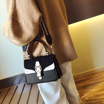 Women Elegant Magnetic Buckle Handbags