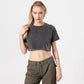 Women's Casual Breathable Short Sleeve Crop