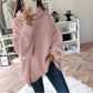 Women's Button Sleeve Loose Sweaters