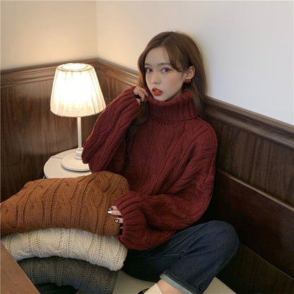 Women Oversized Knitted Sweater