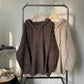Womens Vintage Korean Style Thick Loose Winter Sweaters
