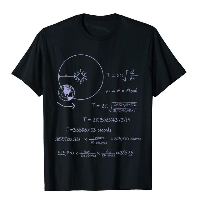 Womens Mens Unisex The Secret of the Universe Mathematics COTTON T-Shirts