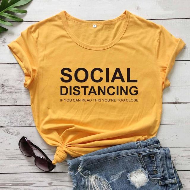 Women Cool Social Distancing T-Shirts