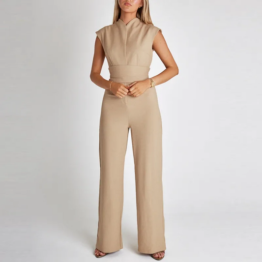 All Matched Office Style Formal Plain Jumpsuits