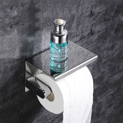 Wall Mounted Stainless Steel Toilet Paper Holder