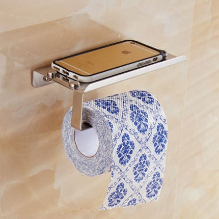 Wall Mounted Stainless Steel Toilet Paper Holder