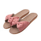 Womens Rustic Vintage Flax Slippers