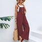 Summer Streetwear Style Casual Wide Leg Jumpsuits Overall