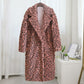 Womens Fluffy Thick Faux Fur Overcoat