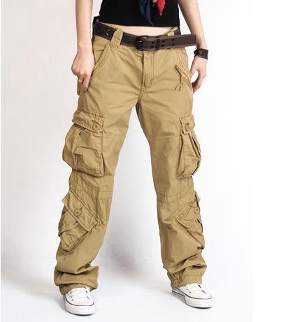 Baggy Wide Leg Women Cargo Pants