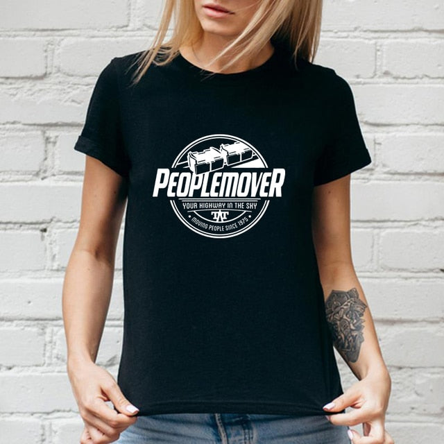 Peoplemover New Graphic Women Casual Summer T-Shirts