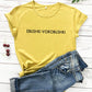Womens Funny Slogan Print Summer T-Shirts