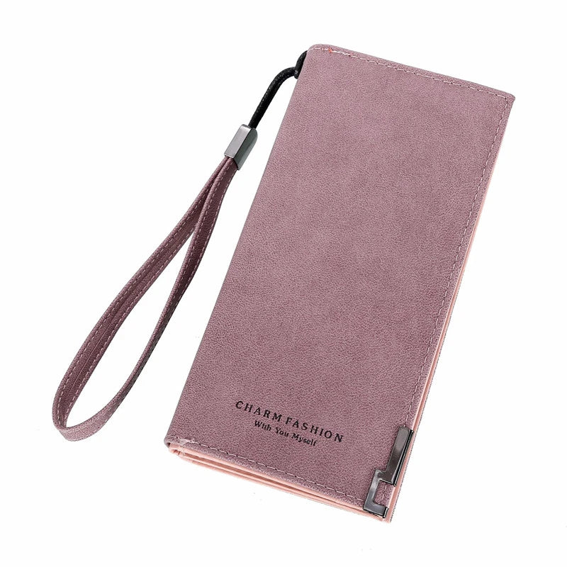 Womens Large Long Card Holder Wallets