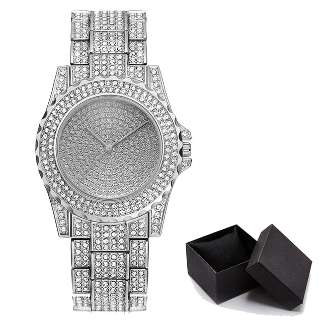 Womens Luxury Diamond Quartz Watches