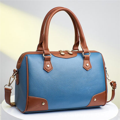 Rectangle Women's Soft Leather Handbags