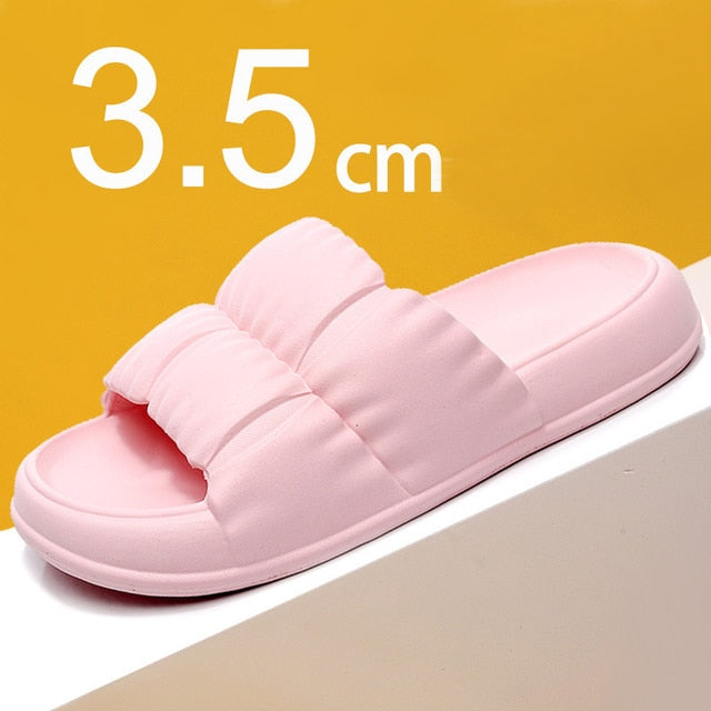 Super Soft Thick Sole Non-Slip Beach Bathroom Slippers