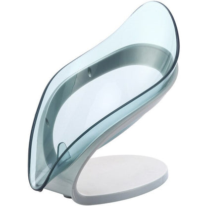 Non Slip Leaf Shape Bathroom Soap Holder