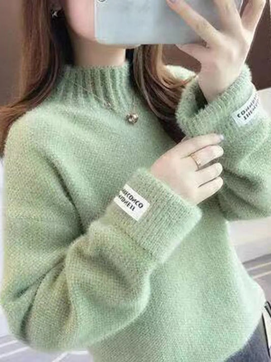 Women's Plain High Quality Sweaters