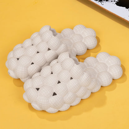 Anti-Skid Cute Bubble Ball Women Bathroom Slippers