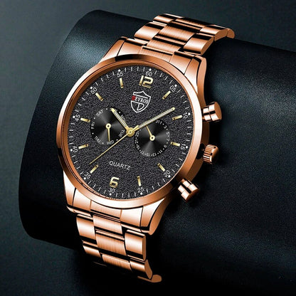 Mens Japan Quartz Movement Luxury Sport Classic Style Watches